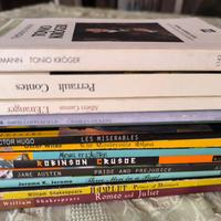Libri e dizionari misti inglese francese tedesco 