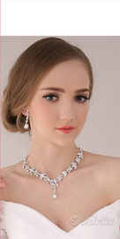 Collana sposa elegante