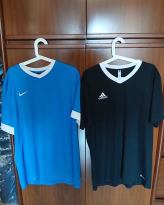 2 magliette Adidas e Nike XL