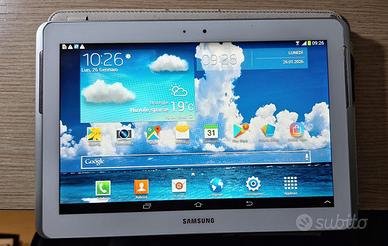 Samsung tablet model gt p5100 versione 4.2.2 16 gb