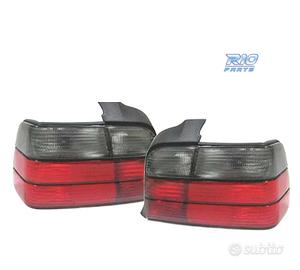 FANALI BMW E36 91-99 LOOK M3 ROSSO AFFUMICATO