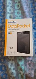 UnionSine Hard Disk Esterno 1TB 120mb/s USB3.0