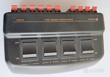 Bandridge ASB164, controllo 4 coppie di altoparlan