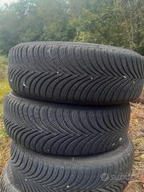 Quattro gomme invernali/cerchi in ferro