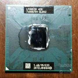 Intel Celeron M 420 socket M, 1.60 GHz, 1Mb Cache