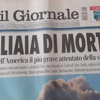 giornale completo 12 settembre 2001