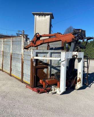 CONTAINER SCARRABILE USATO IN ALLUMINIO A CIEL