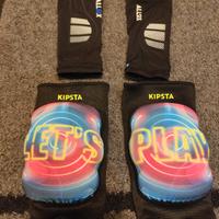 Ginocchiere e tubolari per pallavolo