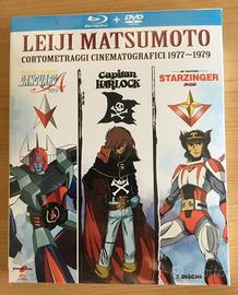 Leiji Matsumoto Blu ray DVD Harlock Danguard Starz