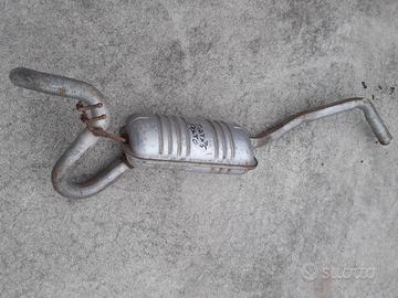 Marmitta posteriore fiat punto benzina prima serie