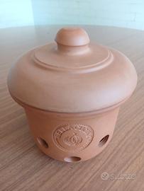 Porta Aglio Vintage "Bella Cucina" Italiano