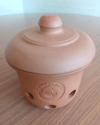 Porta Aglio Vintage "Bella Cucina" Italiano
