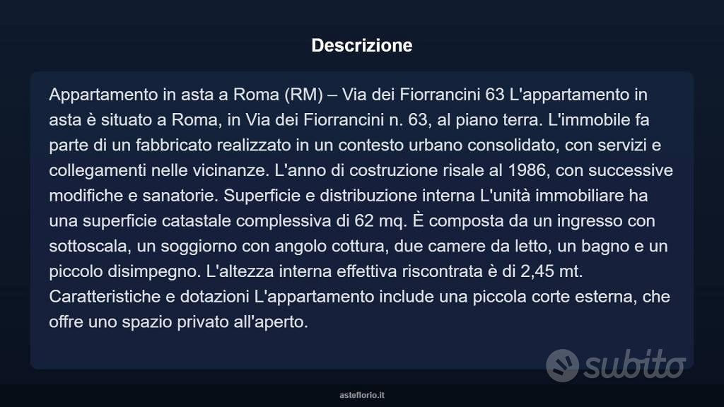 Appartamento – Roma, Torre Maura, Torre Spaccata - Vista 4