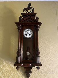 Orologio da parete in legno meccanico