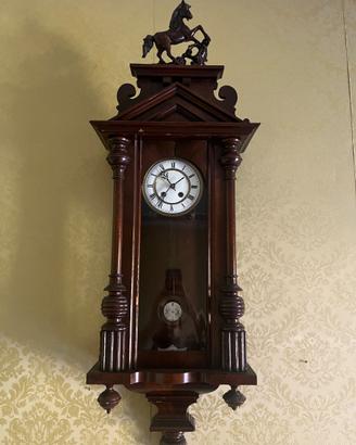 Orologio da parete in legno meccanico