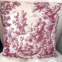 Federa cuscino 45x45 Toile de Jouy