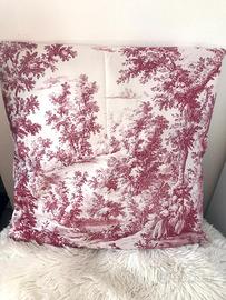Federa cuscino 45x45 Toile de Jouy