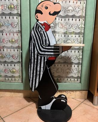 Tavolino da cameriere/maggiordomo james the butler