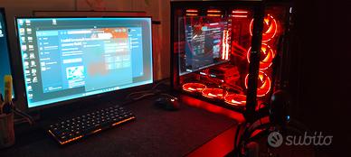 postazione gaming/PC gaming 