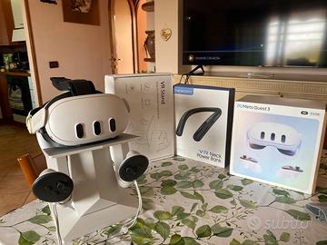 Meta quest 3 512GB +accessori-usato pochissimo