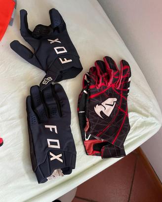 guanti  motocross  usati