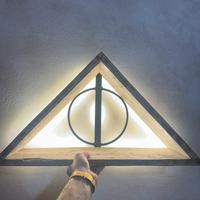 Mensola illuminata Harry Potter