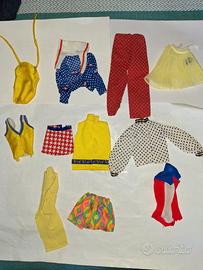 Lotto 11 vestitini vintage Barbie