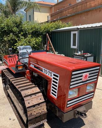  trattore Fiatagri 70--75 cingolato 