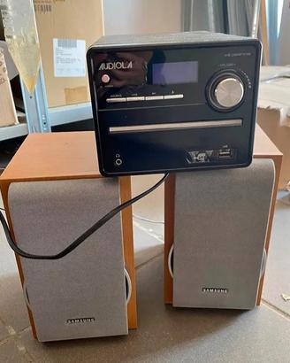 STEREO AUDIO + 2 CASSE SAMSUNG