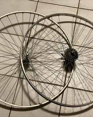 Coppia Cerchioni per bici da corsa vintage