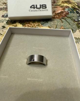 Anello cesare paciotti 4US uomo acciaio