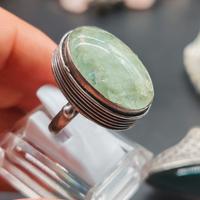 Anello vintage in Argento 925 con Pietra Naturale