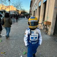 Costume pilota ayrton senna