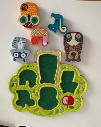 Gioco -Puzzle incastri Djeco - animaletti