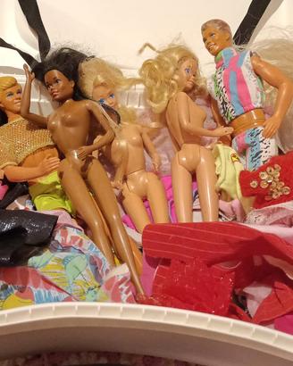 Lotto Barbie vintage anni 80/90 + Ken – originali