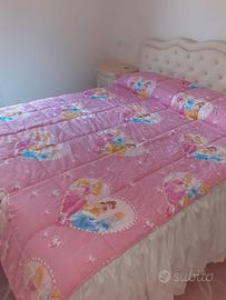 Piumone Caleffi Disney Princess bambina una piazza