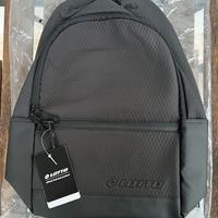 Zaino Lotto nero nuovo porta PC, 2 scomparti