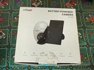 Telecamera Solare IoGeek Senza Fili WI-FI Smart