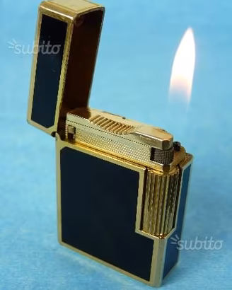 Accendino Du Pont placcato oro