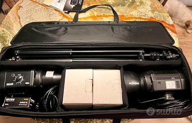 Kit di illuminazione da studio fotografico Bowens,
