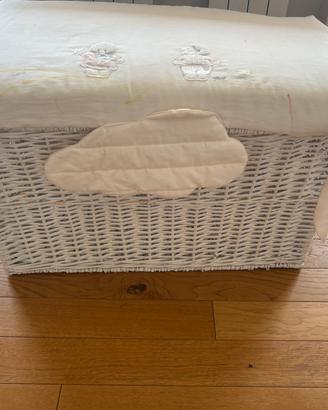 Cesta baule vimini porta tutto Picci