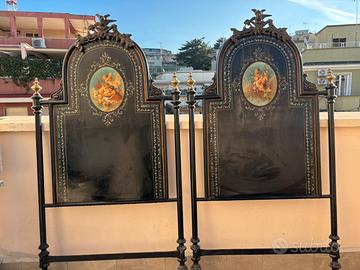 Letto in ferro battuto