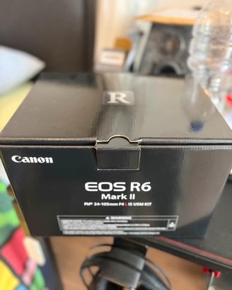 Canon R6 mark II mirrorless nuova