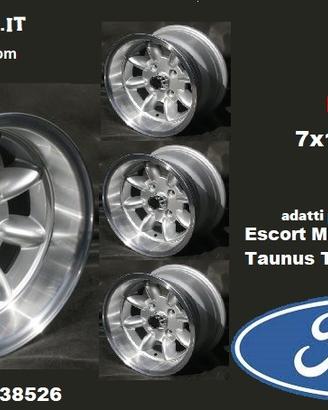 Cerchi minilite 7x 13 4x108 et-7 silver ford