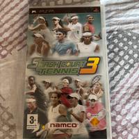 Videogioco di tennis per console PSP