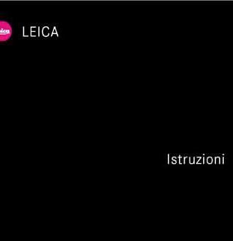 MANUALE LEICA C DIGI LUX (C D V) M Q S SL T TL X