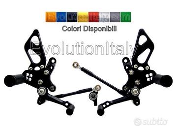 Pedane arretrate racing per DUCATI