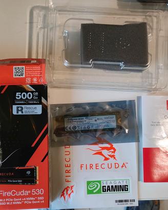 SSDM.2NVMe Seagate FireCuda 530 500gb pari al nuov
