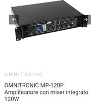 Amplificatore con mixer integrato e lettore 120W