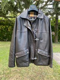 Giacca in pelle Fay 4 ganci